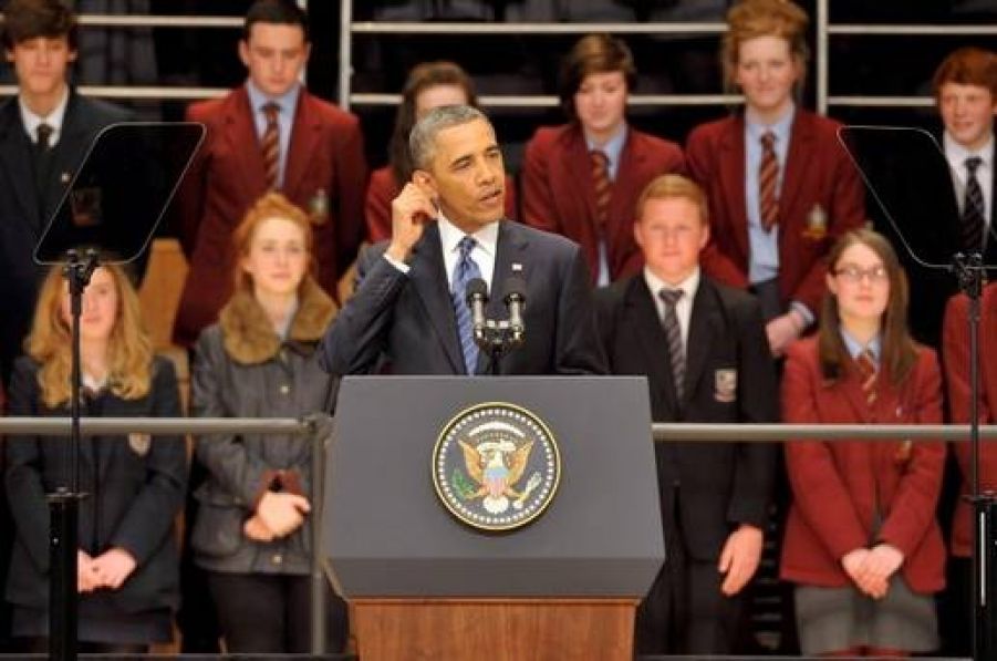 Students meet President Obama