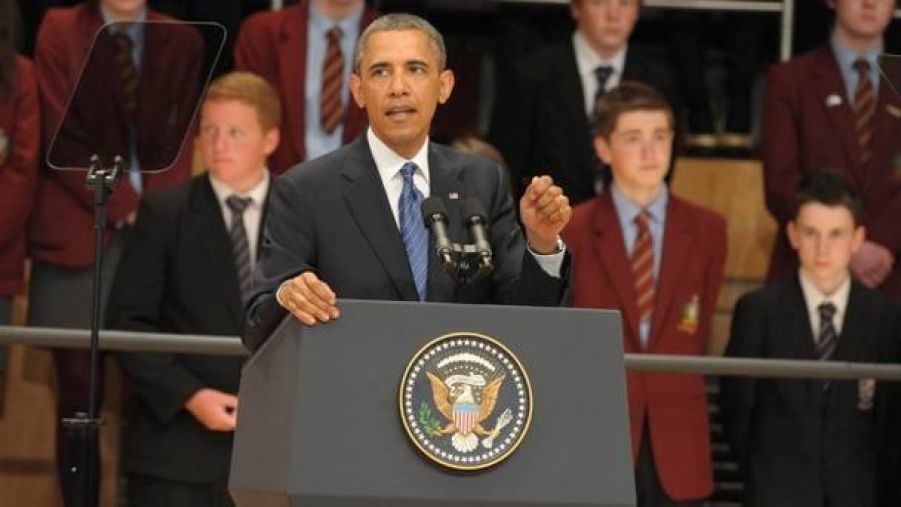 Students meet President Obama