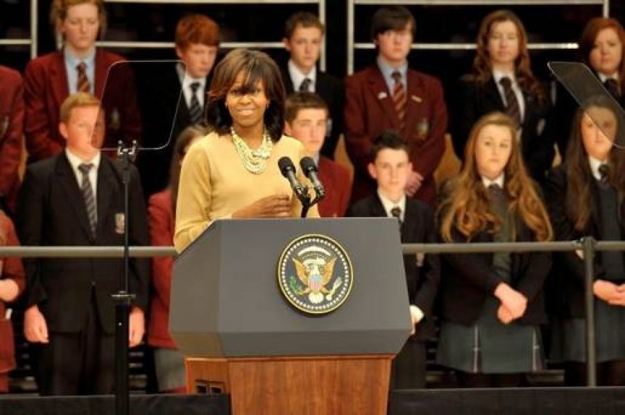 Students meet President Obama
