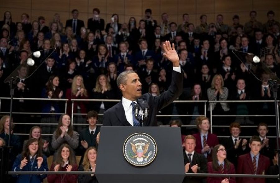 Students meet President Obama